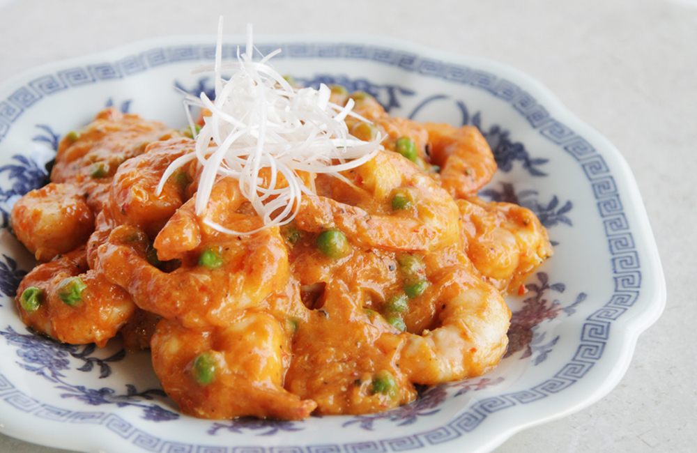 Ebi Chili Sauce (กุ้งทอดซอสพริก)