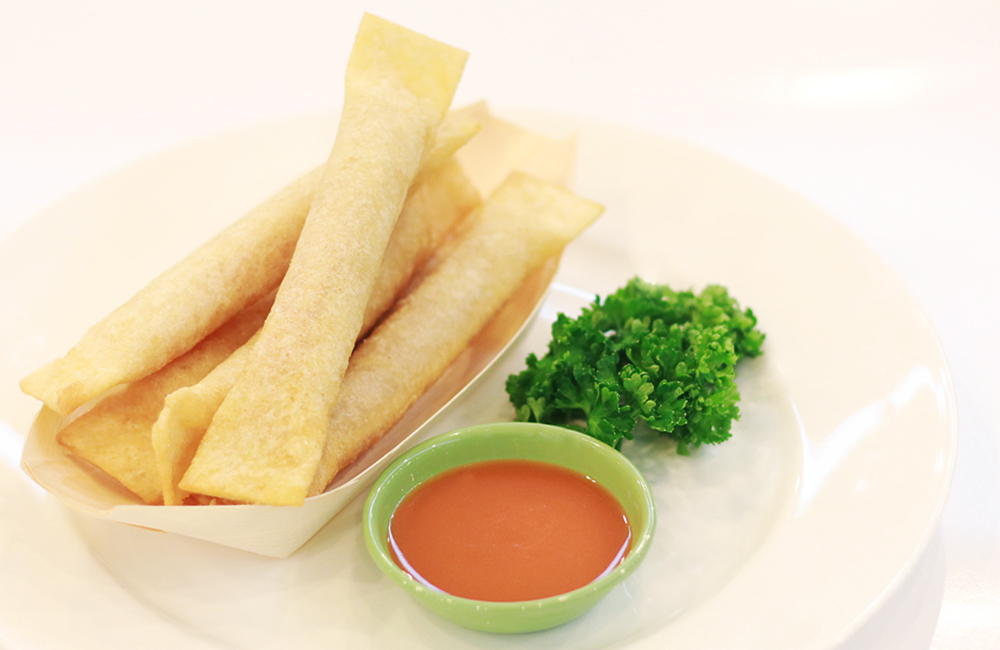 Ham and Cheese Spring Rolls (เปาะเปี๊ยะแฮมชีส)