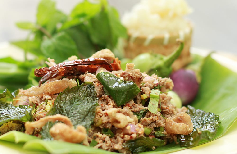 Larb Ped (ลาบเป็ด)