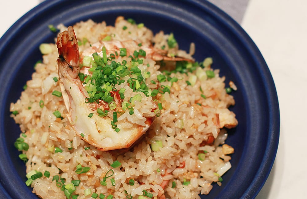 Garlic Prawn Fried Rice (ข้าวผัดกุ้งกระเทียม)
