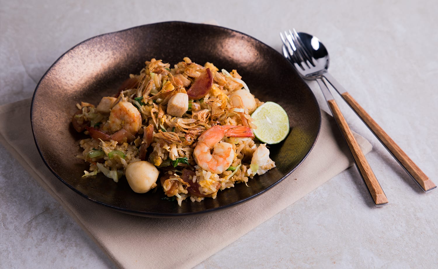 Fried Rice Supreme (ข้าวผัดทรงเครื่อง)