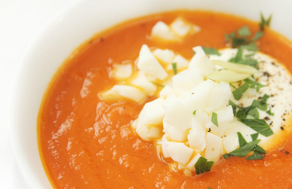 Lemongrass-Scented Tomato Soup (ซุปมะเขือเทศตะไคร้หอม)