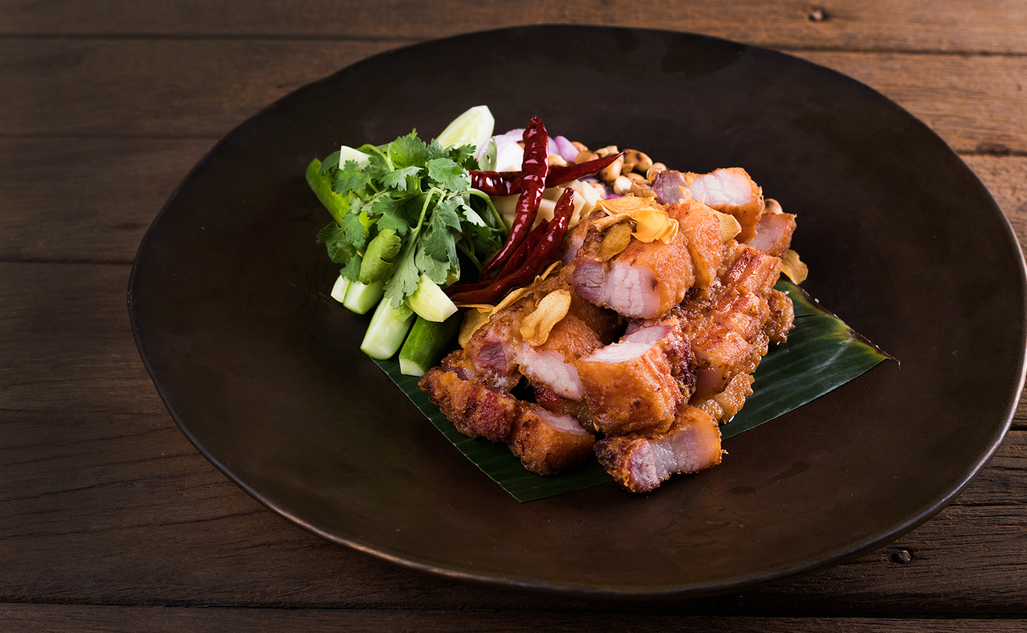 DeepFried Fermented Pork Belly (จิ้นส้มสามชั้น)