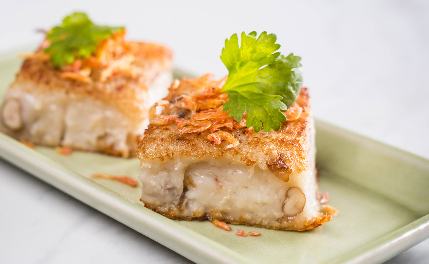 Turnip Cake (ขนมผักกาด)