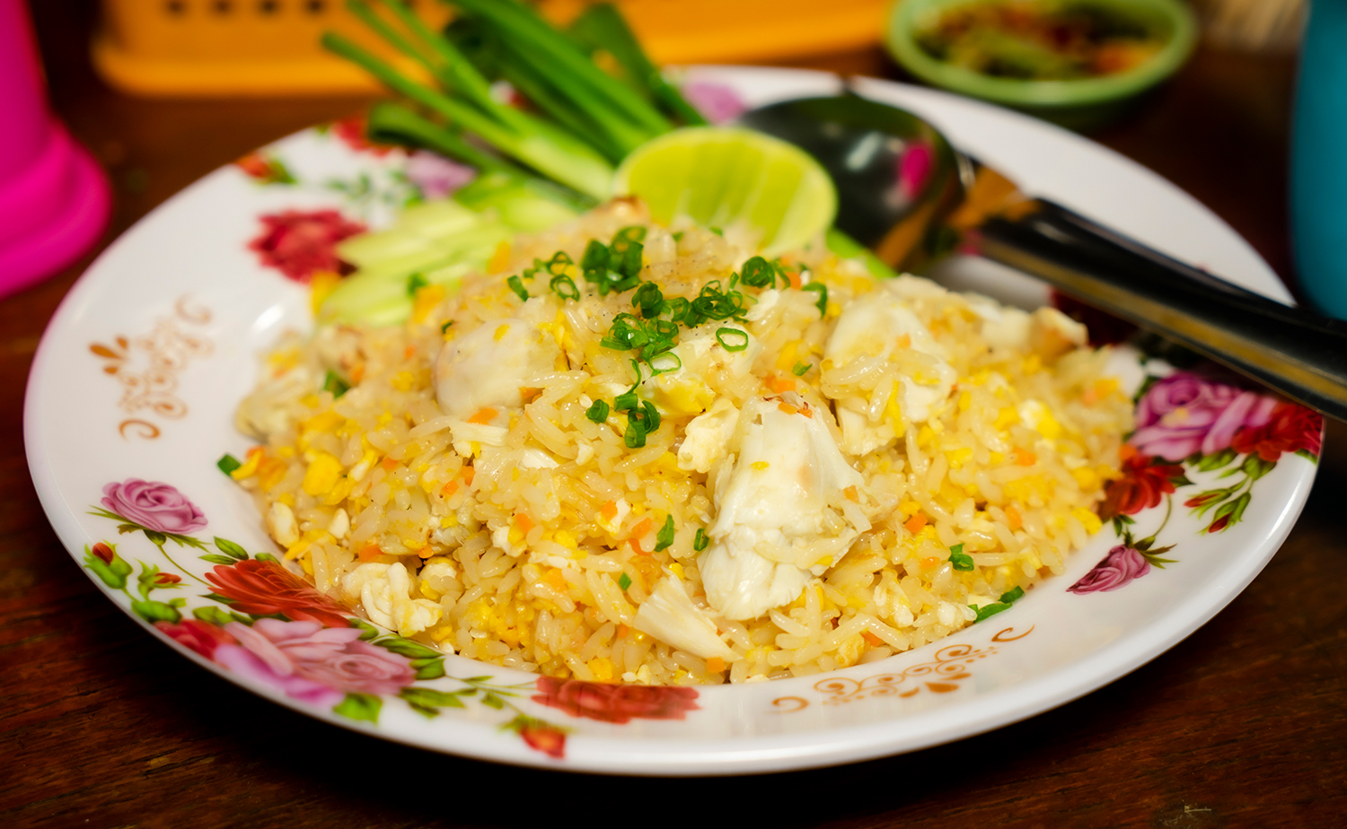 Crab Fried Rice (ข้าวผัดปู)