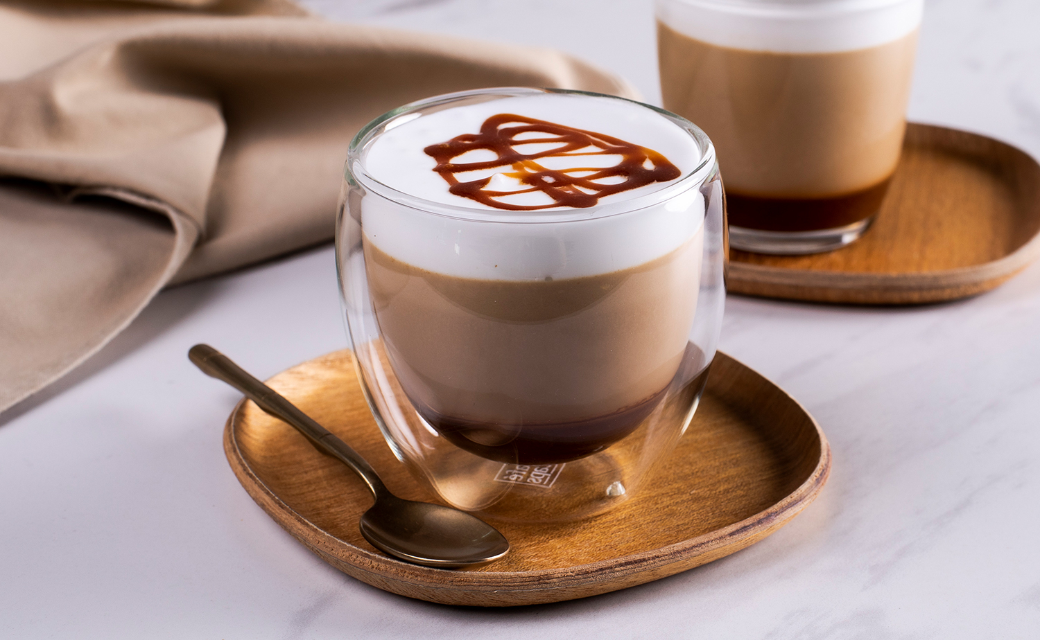 Caramel Macchiato Panna Cotta (คาราเมลมัคคิอาโต้แพนนาคอตตา)