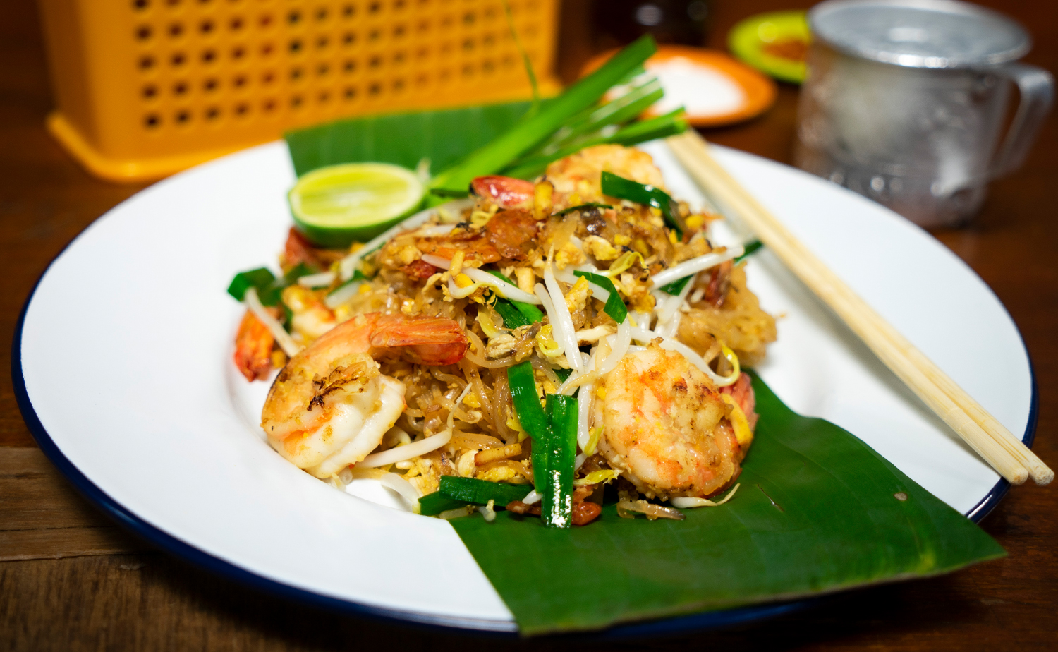 Prawn Pad Thai (ผัดไทยกุ้งสด)
