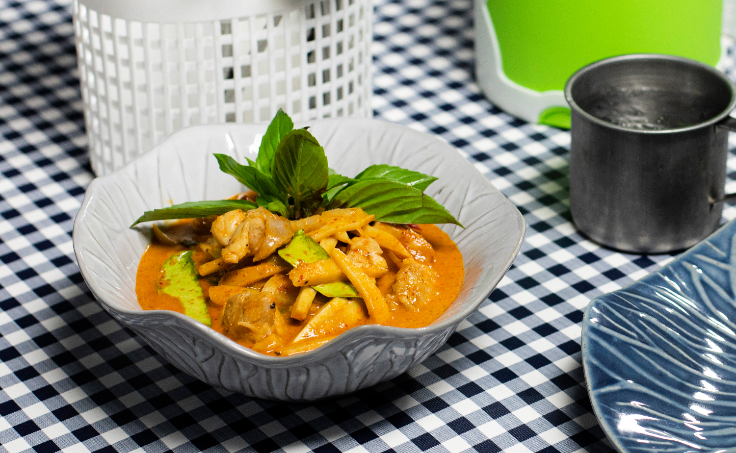 Bamboo Shoot & Chicken Red Curry (แกงเผ็ดไก่หน่อไม้ดอง)