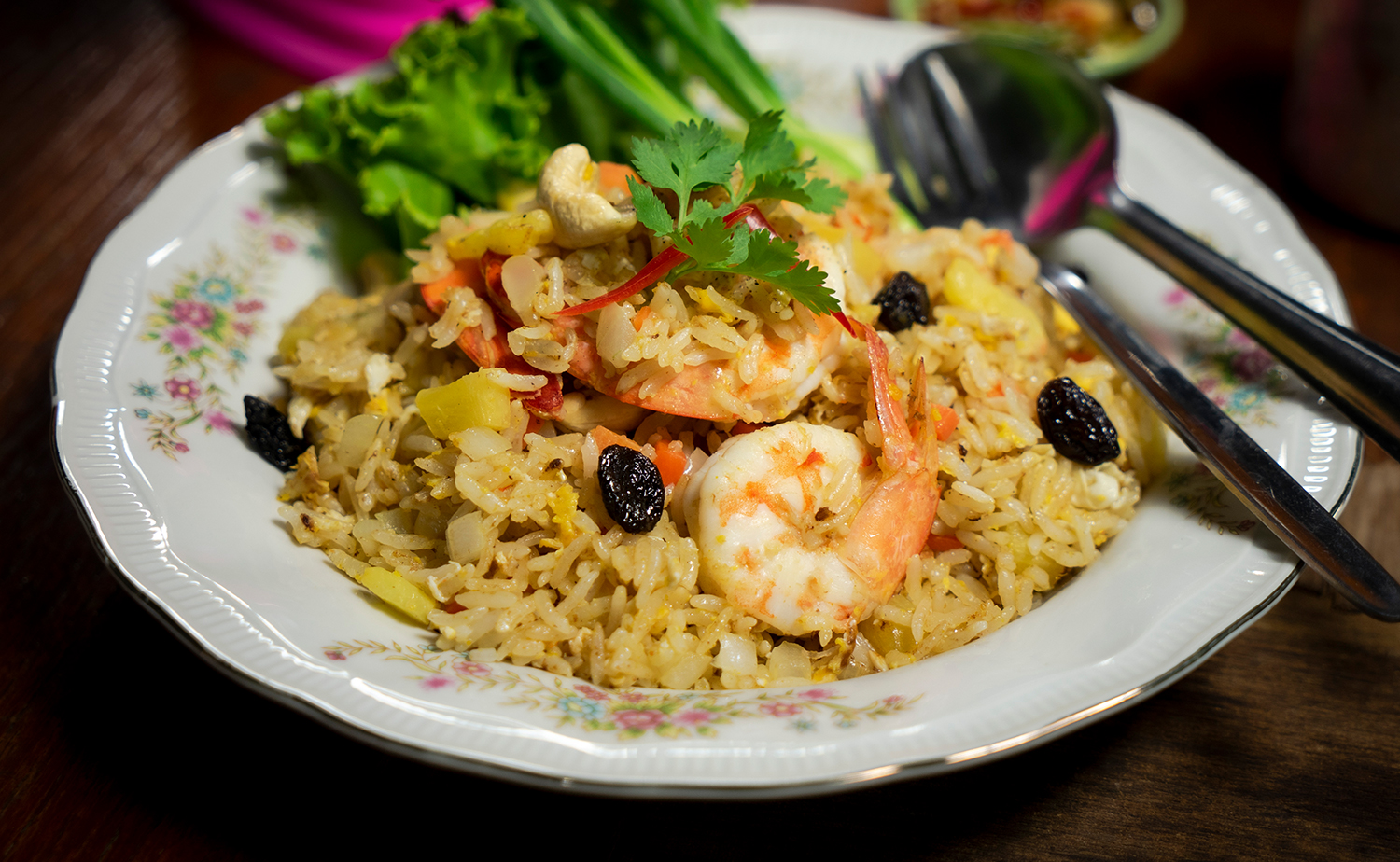 Pineapple Fried Rice (ข้าวผัดสับปะรด)