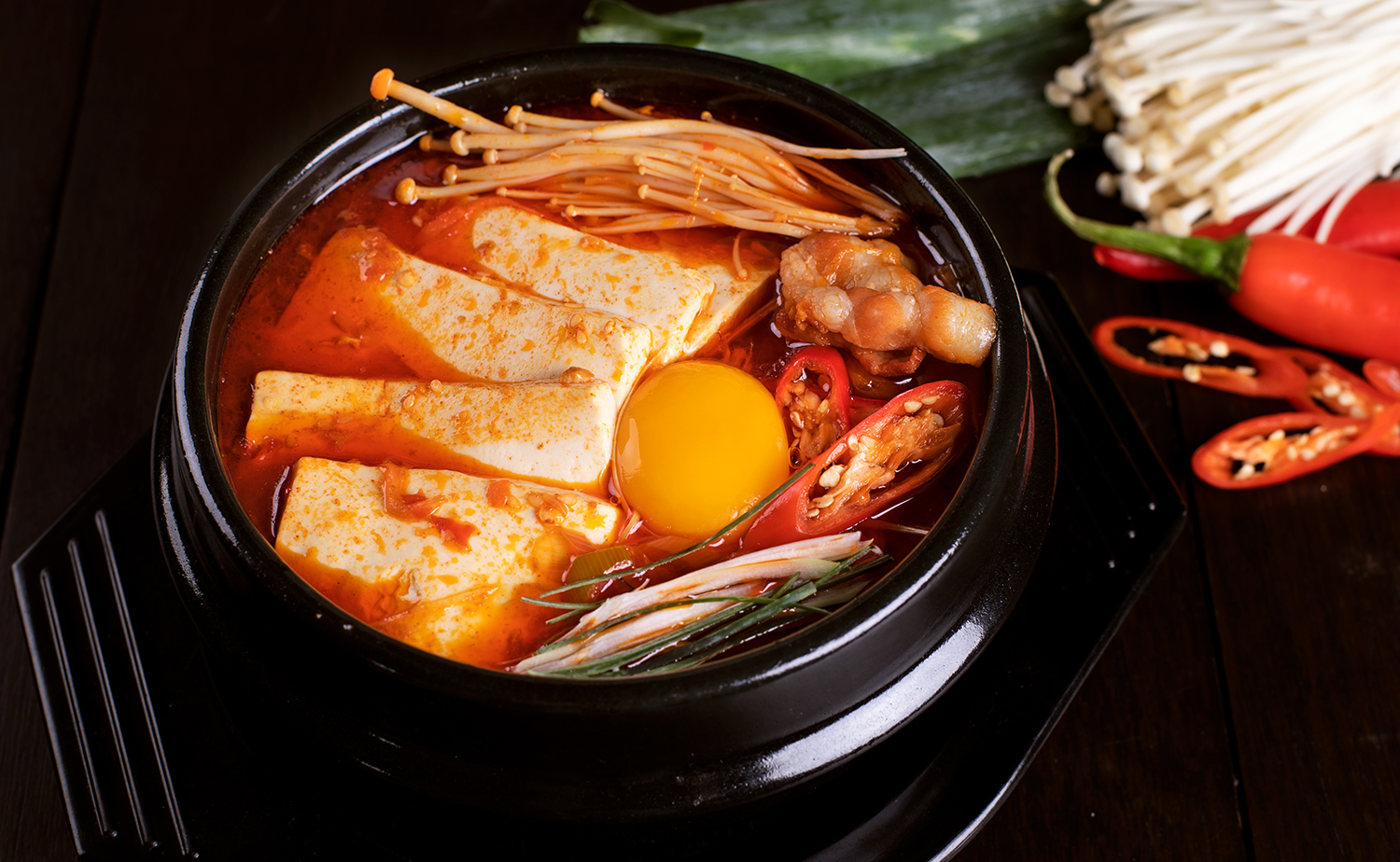 Boss’s Silken Tofu Soup (ซุปเต้าหู้อ่อนของเถ้าแก่)