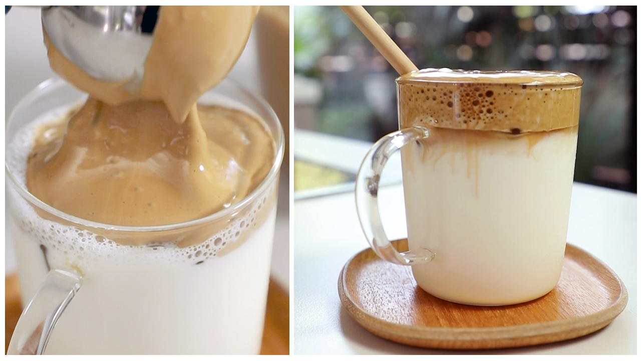 Dalgona Coffee (ครีมกาแฟเกาหลี)