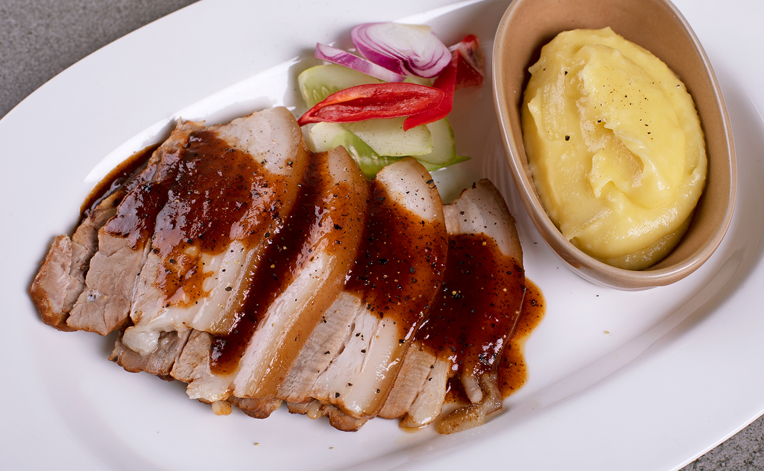 BBQ Pork Belly (บาร์บีคิวหมูสามชั้น)