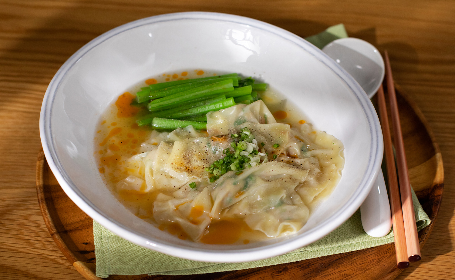 Wonton Soup (เกี๊ยวน้ำ)