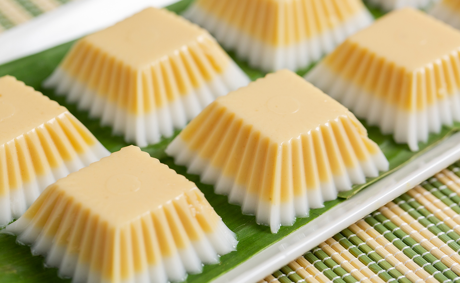 Pandan Kaya Jelly (วุ้นสังขยา)