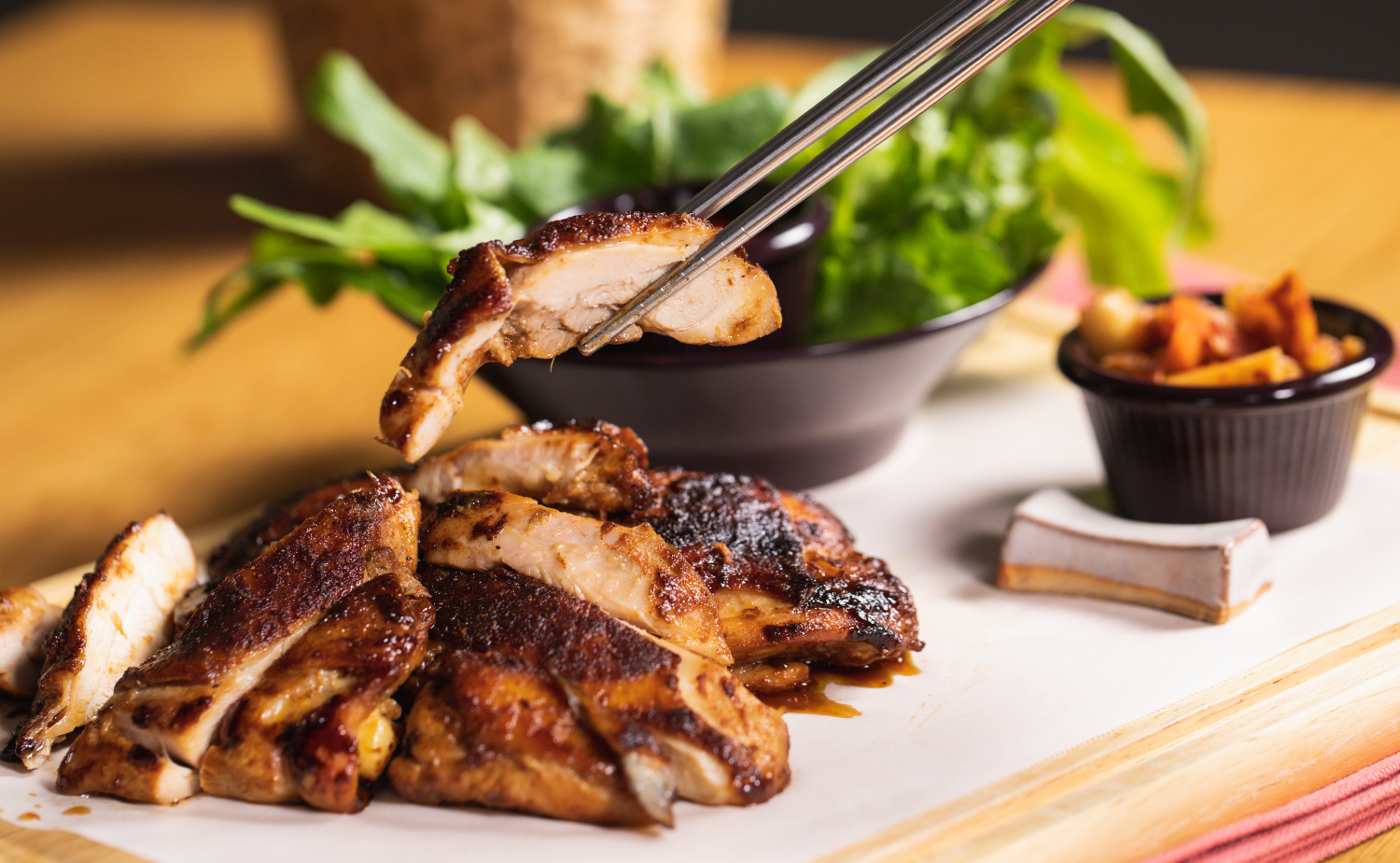 Korean Spice-Rubbed Chicken (ไก่ย่างเกาหลี)