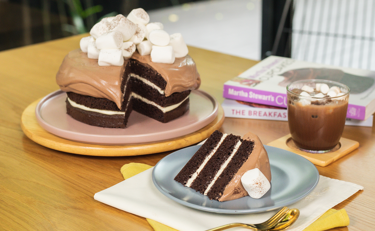 Iced Cocoa Cake (เค้กโกโก้เย็น)