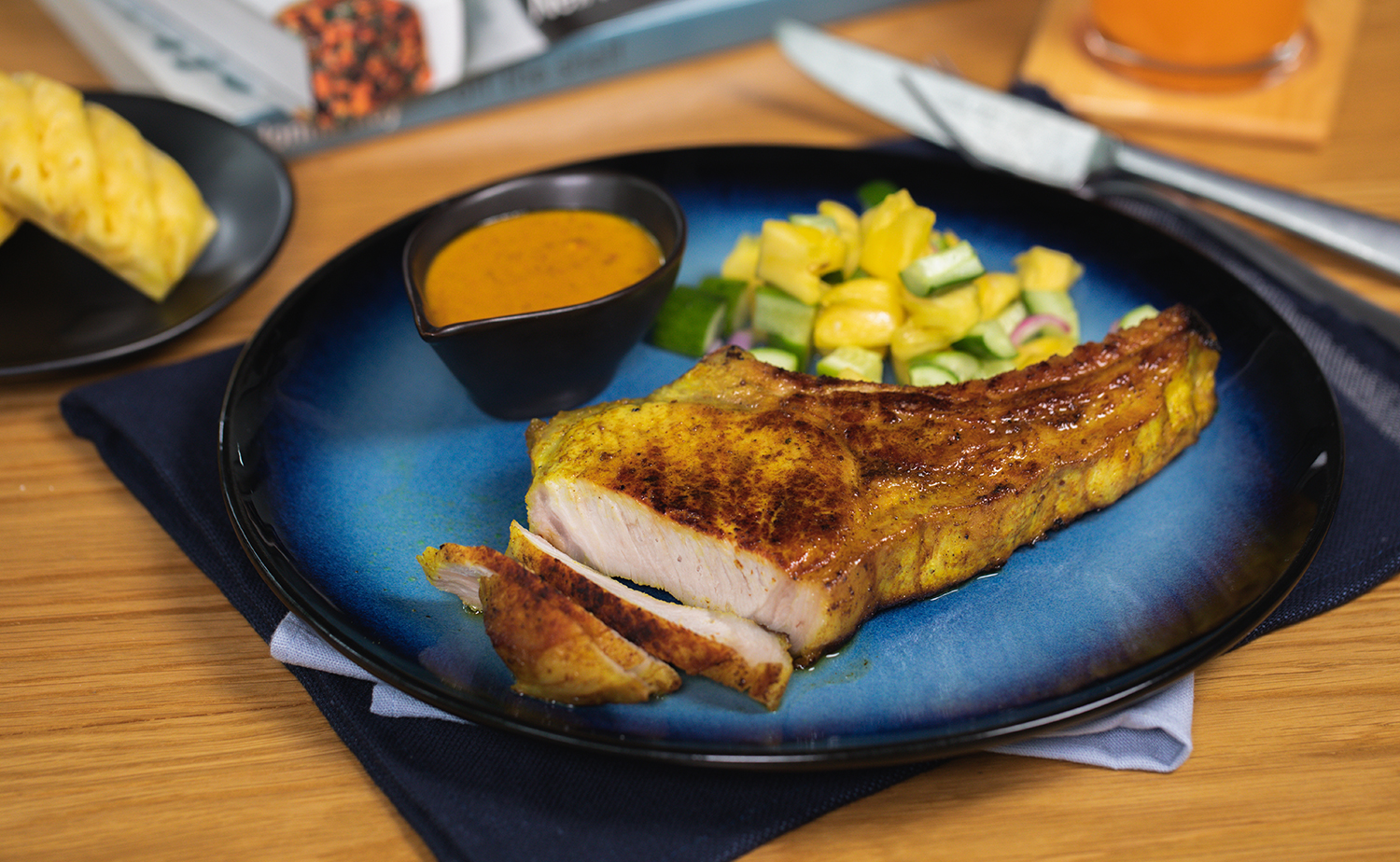 Satay Pork Chop (พอร์คชอปสะเต๊ะ)