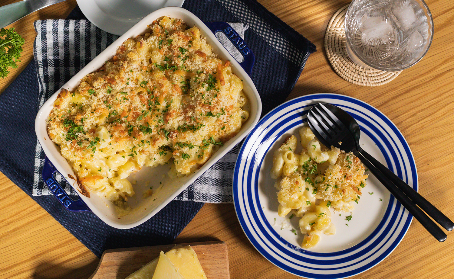 Chessy Pasta Gratin (พาสต้าอบสารพัดชีส)