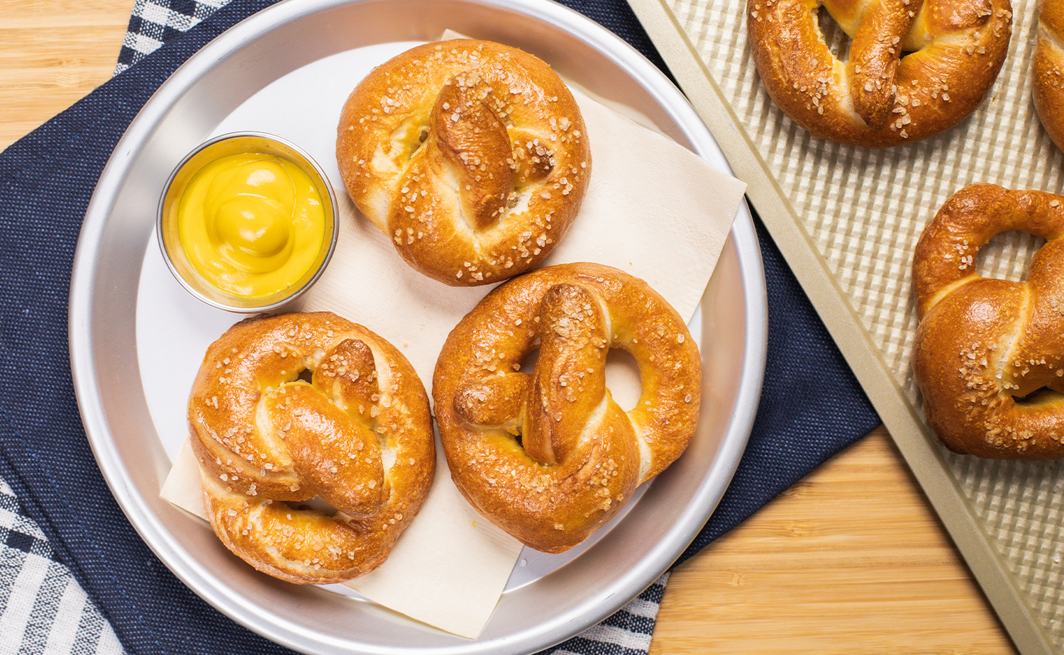 Soft Pretzels (เพรทเซลเนื้อนุ่ม)
