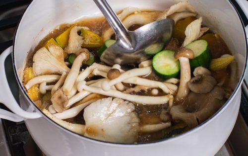 Vegan Thai Vegetable Soup (แกงเลียงผักรวมเจ)