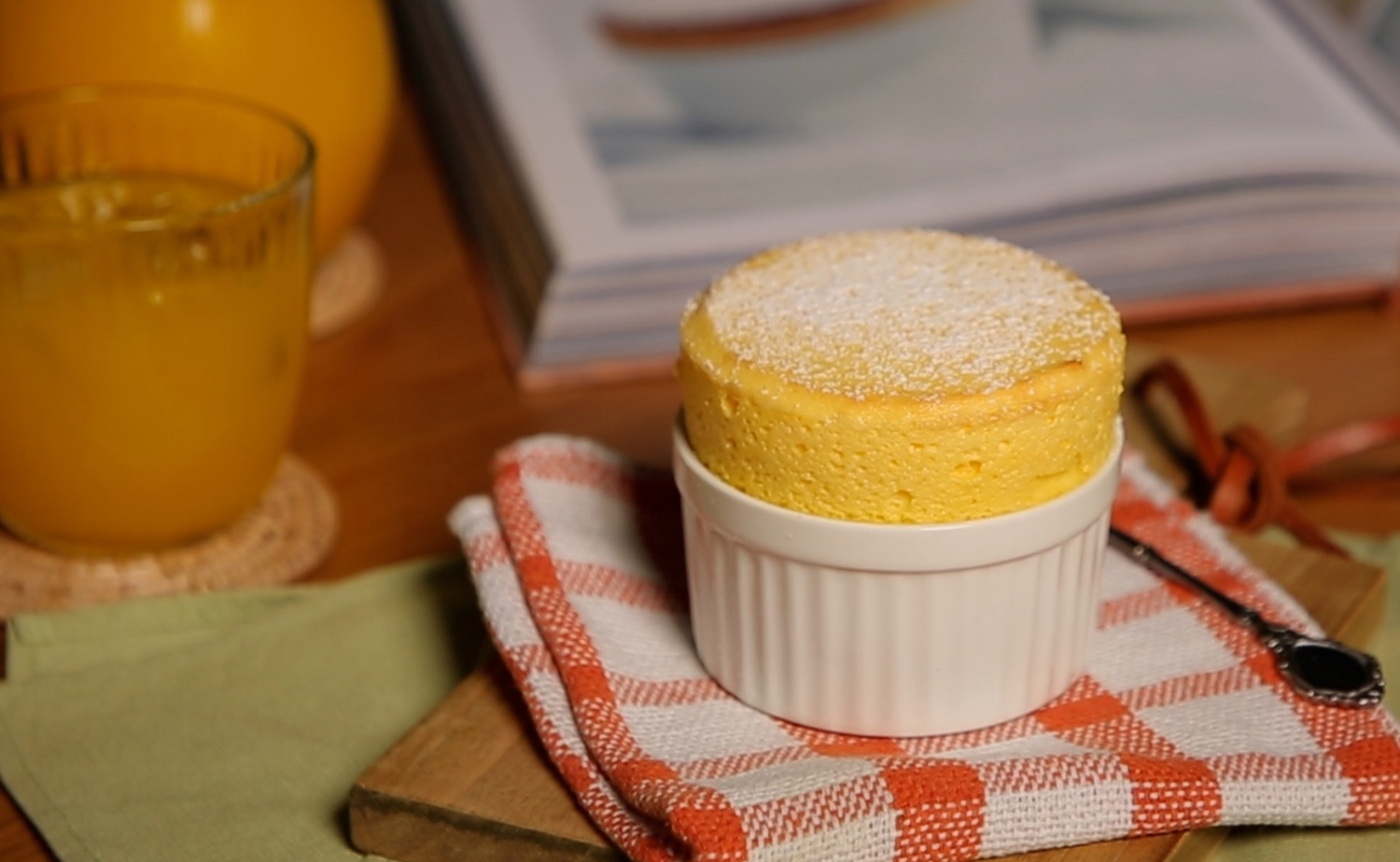 Italian Mango Soufflé (อิตาเลียนแมงโก้ซูเฟ่)