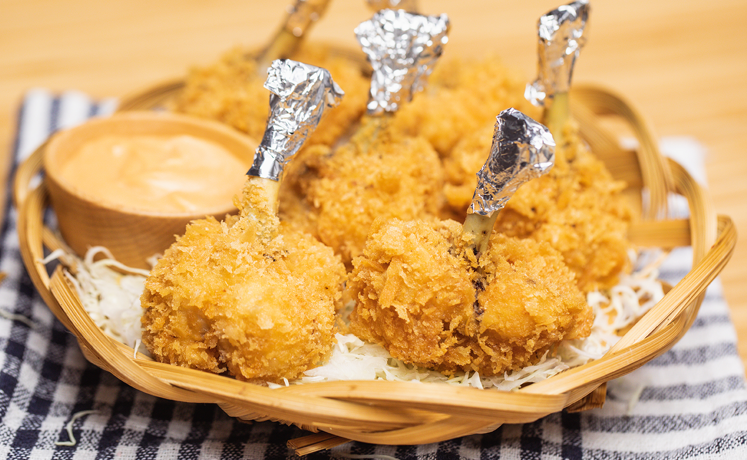 Chicken Lollipop (ไก่อมยิ้ม)
