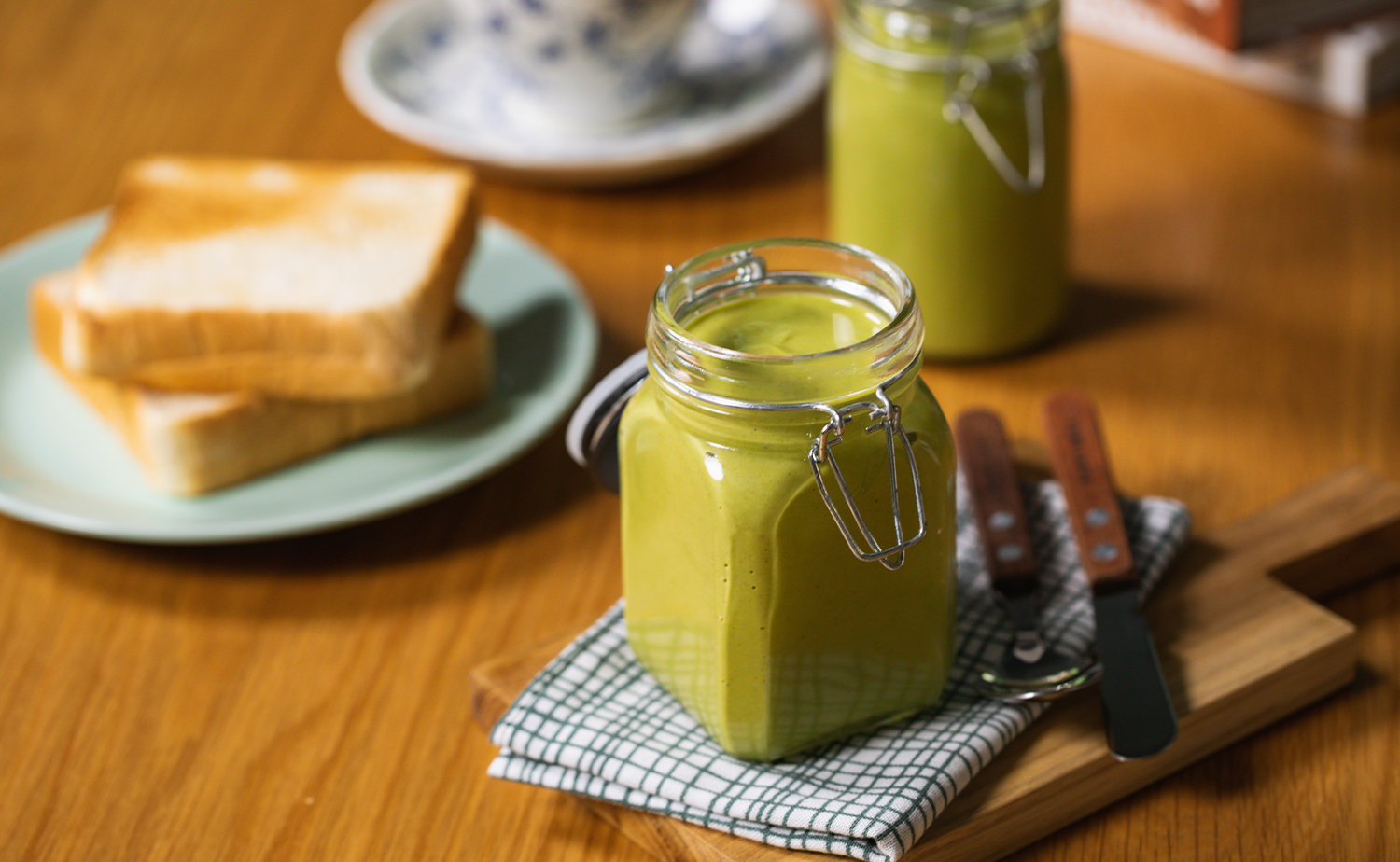 Matcha Cashew Butter (เนยเม็ดมะม่วงหิมพานต์มัทฉะ)
