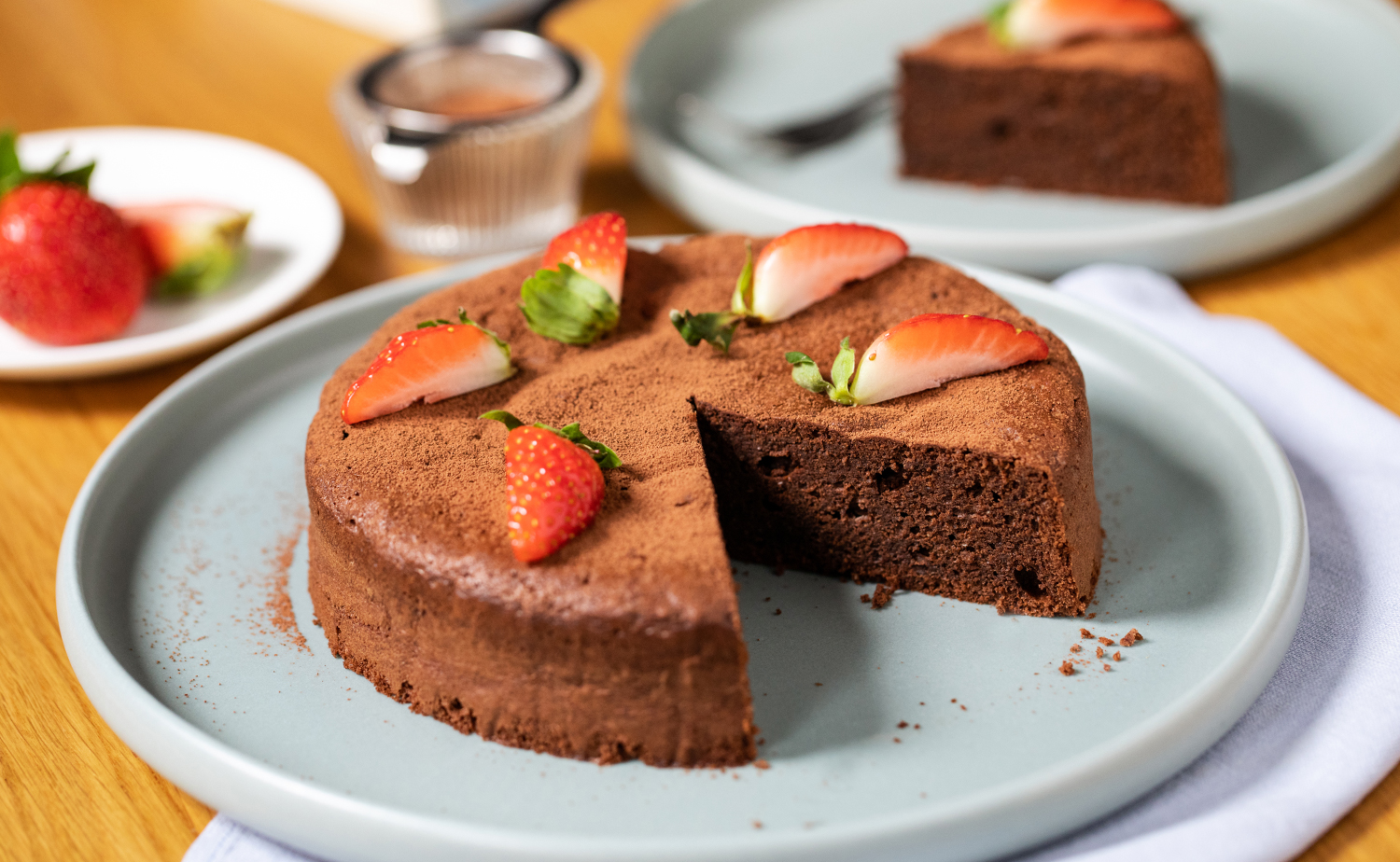 Healthy Chocolate Cake (เค้กช็อกโกแลตเพื่อสุขภาพ)