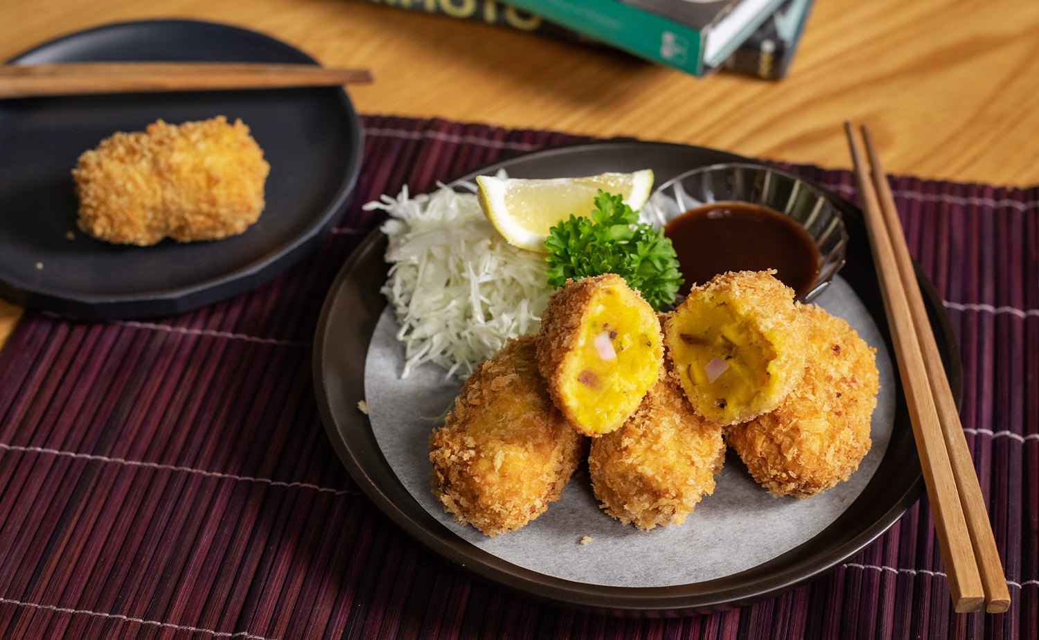 Kabocha Croquette (โครเก็ตฟักทองญี่ปุ่น)