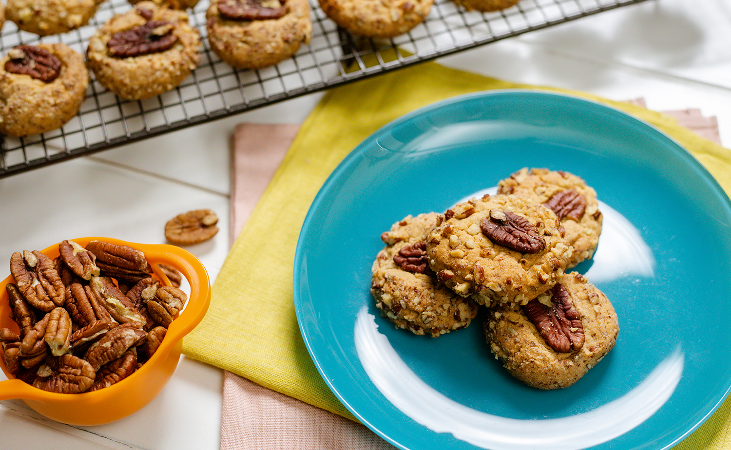 Maple & Pecan Cookies (คุกกี้ถั่วพีแคนเมเปิ้ล)