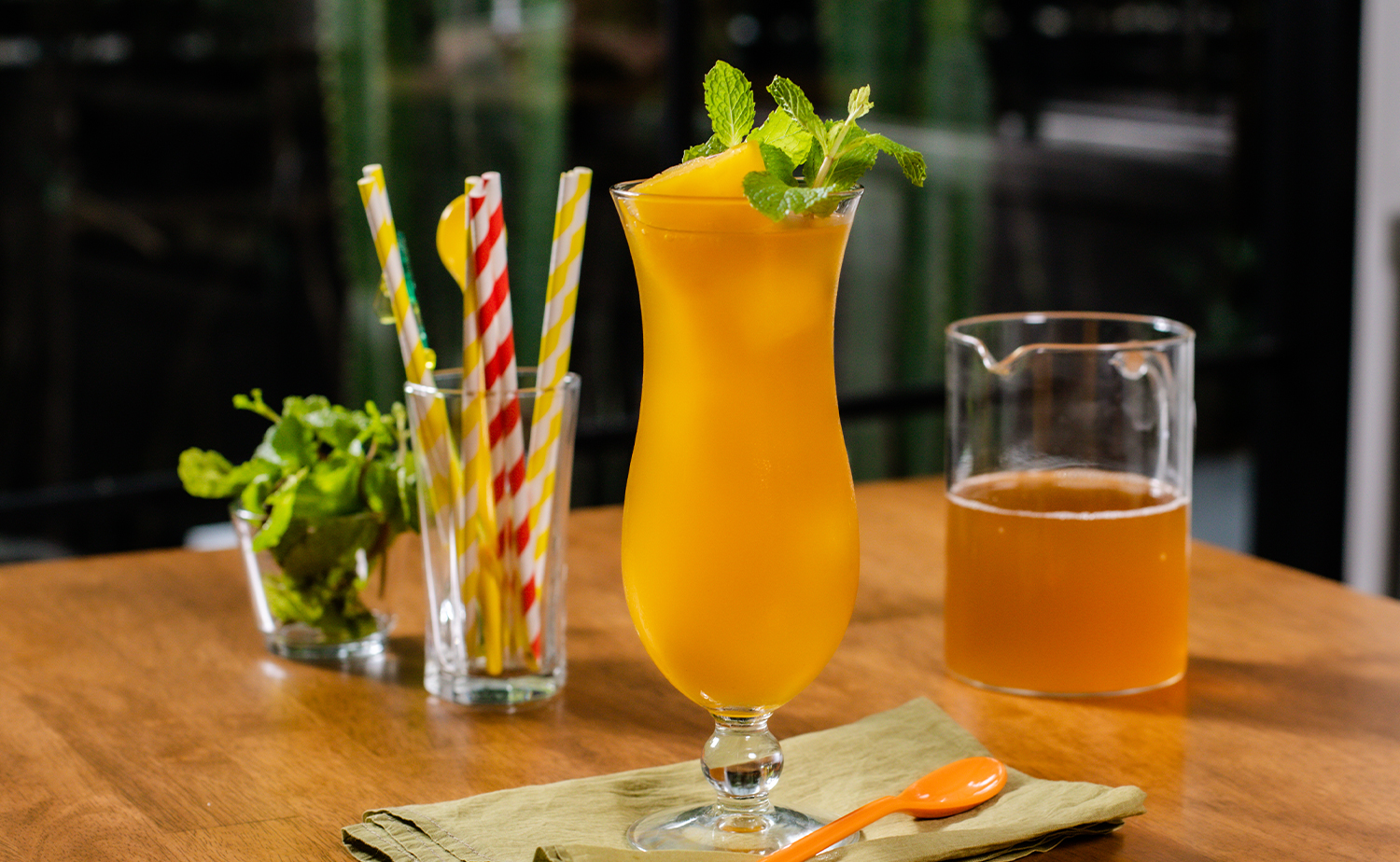 Mango Iced Tea (แมงโก้ไอซ์ที)