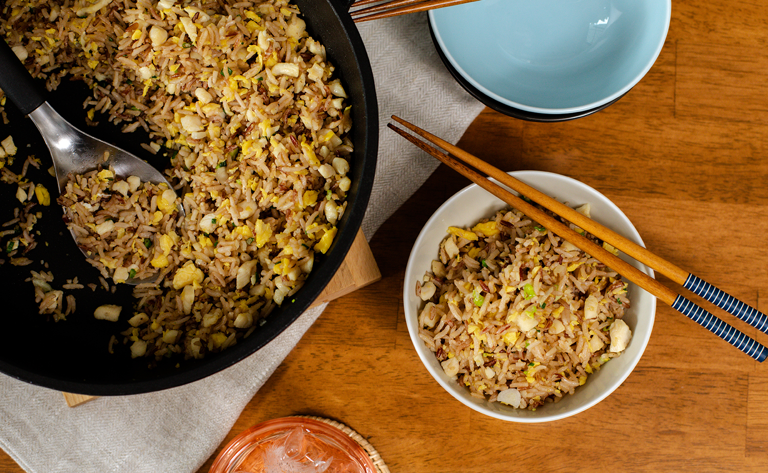 Chicken Ginger Fried Rice (ข้าวผัดไก่ใส่ขิง)