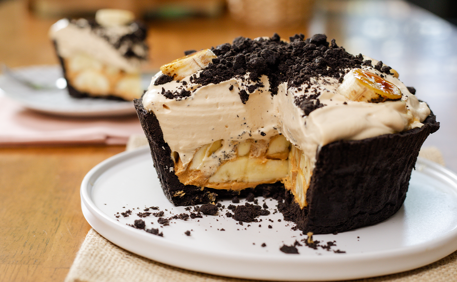 Banoffee Cocoa Pie (บานอฟฟี่โกโก้พาย)