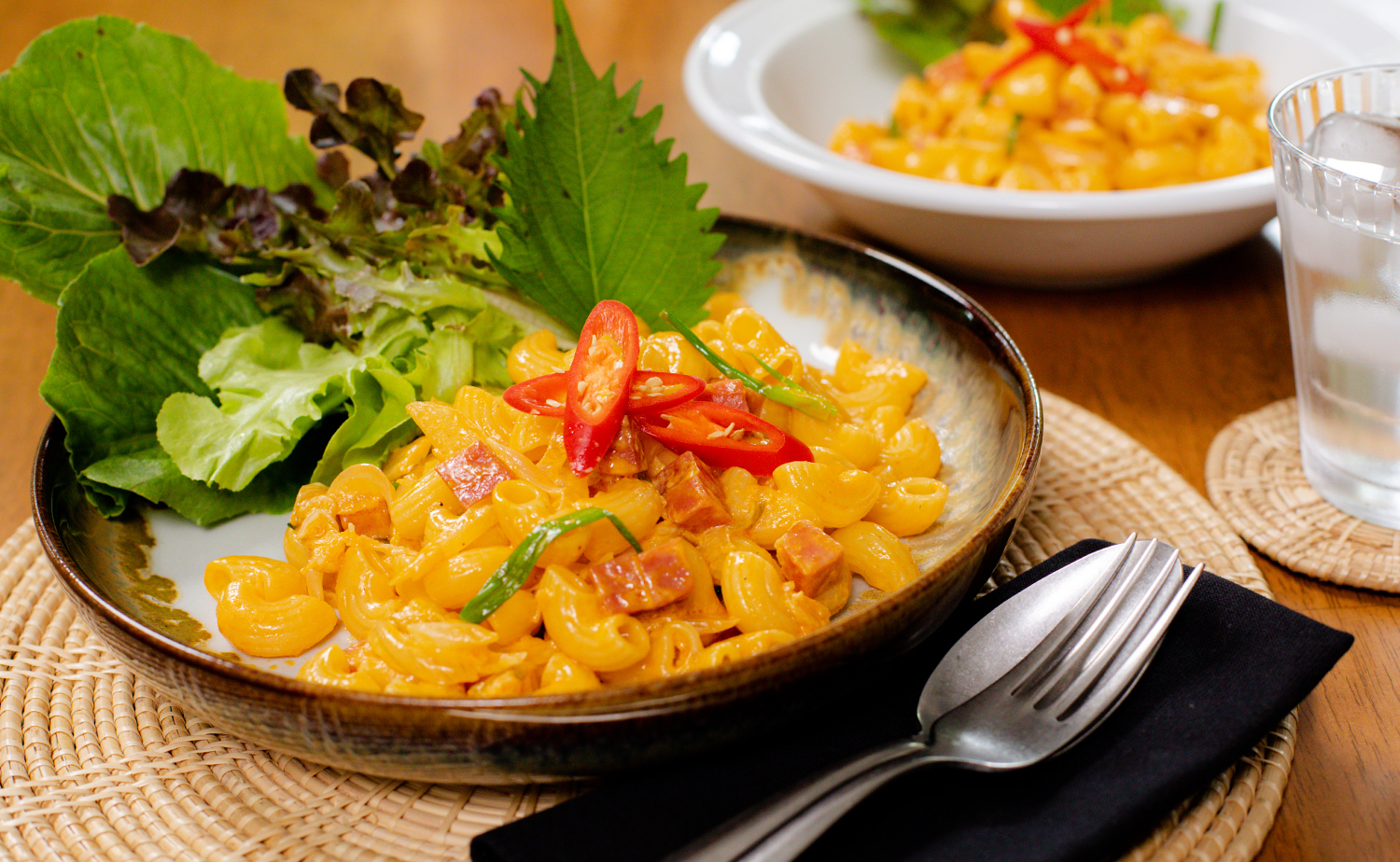 Kimchi Macaroni (มักกะโรนีกิมจิ)
