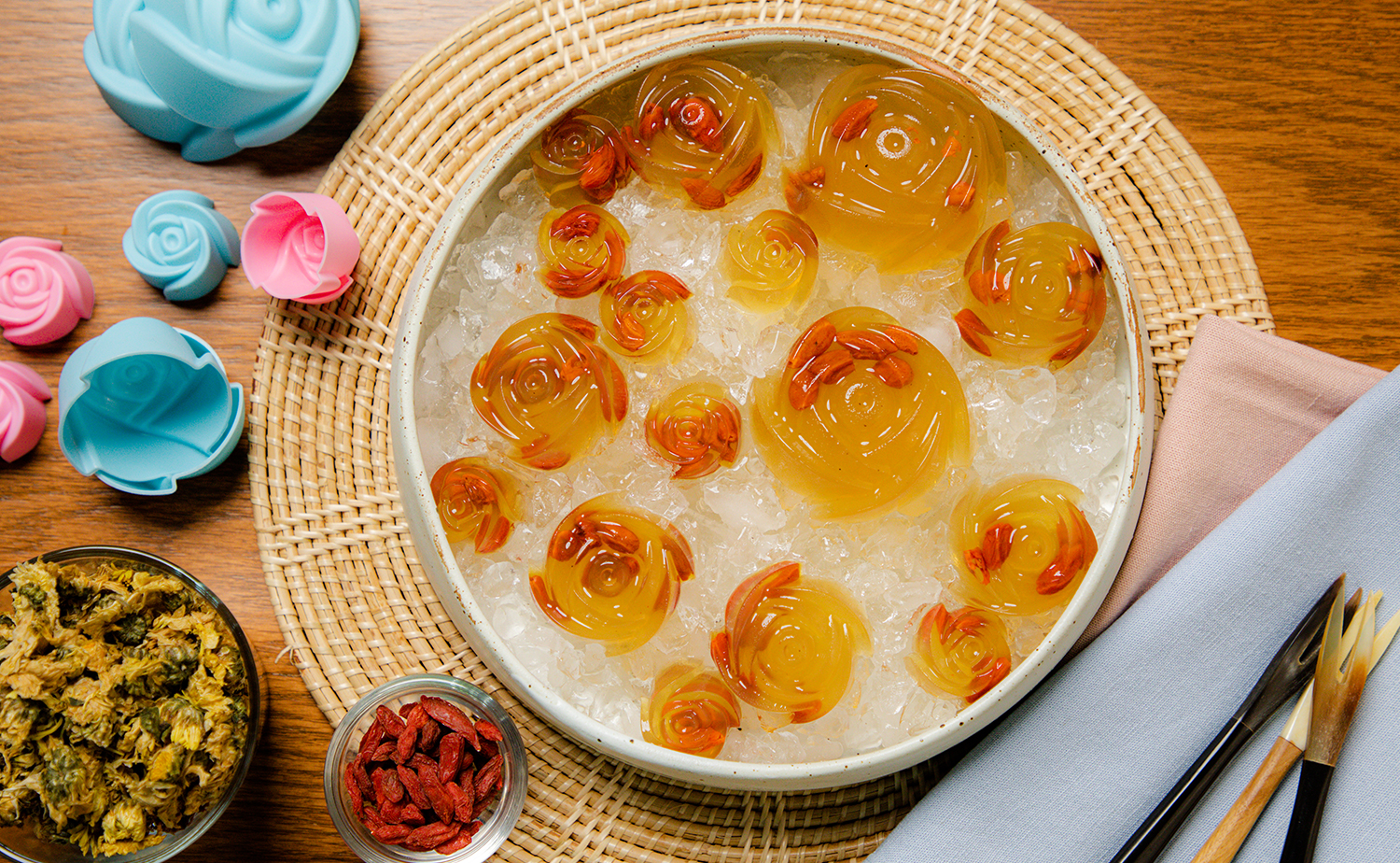 Chrysanthemum Jelly (เยลลี่เก๊กฮวย)