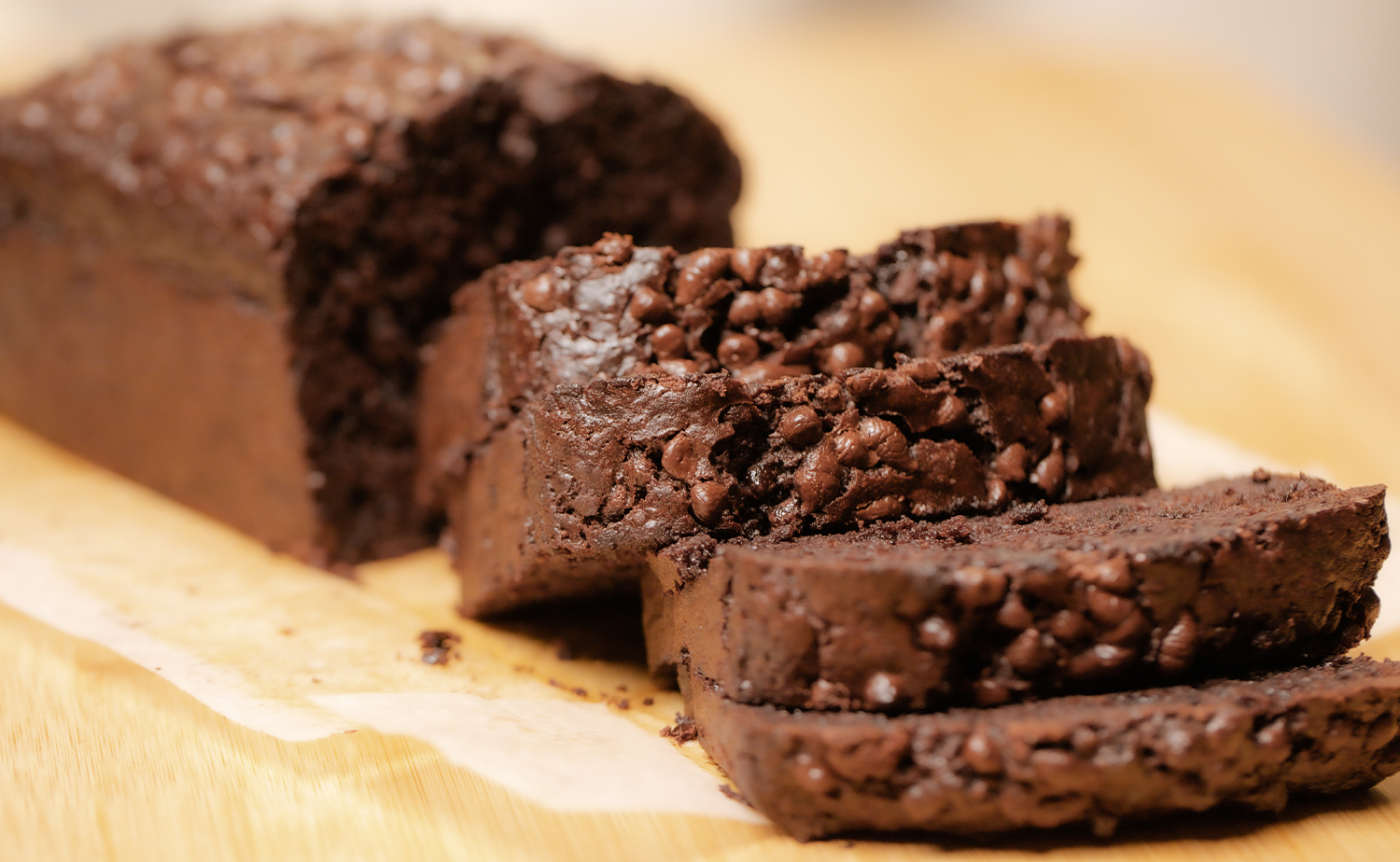 Double Chocolate Banana Bread (ดับเบิ้ลช็อกโกแลตบานาน่าเบรด)