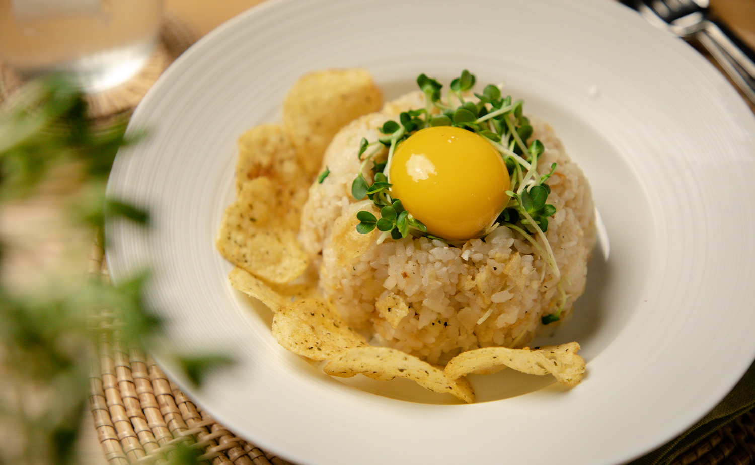 Potato Chip Fried Rice (ข้าวผัดมันฝรั่ง)