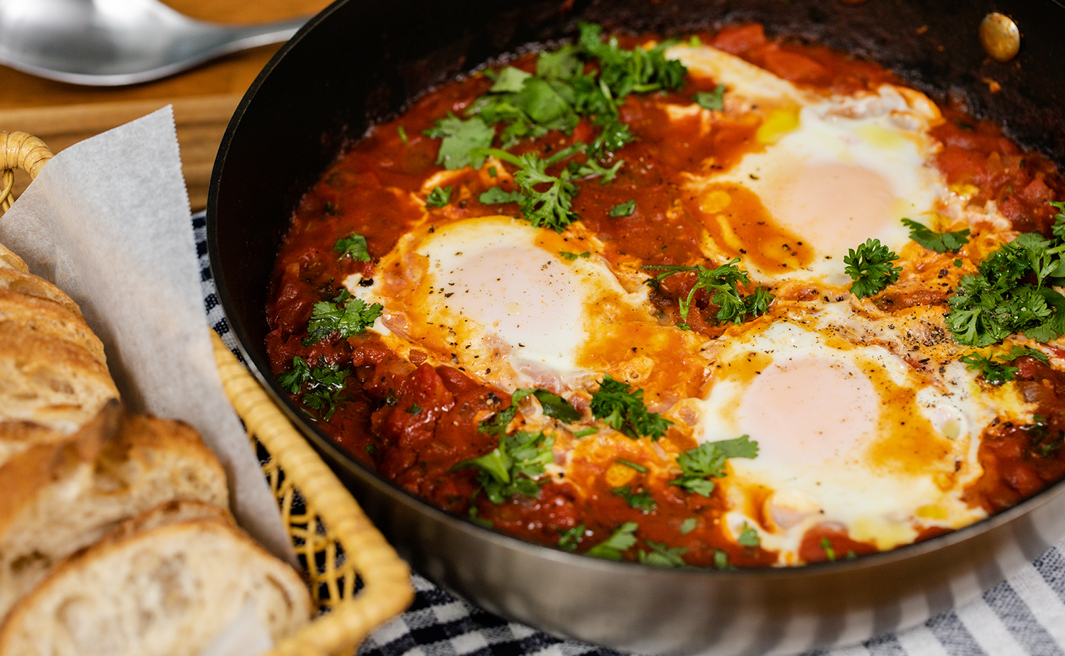 Shakshouka (ไข่กระทะแอฟริกัน)
