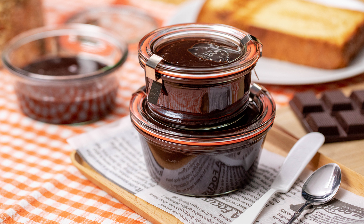 Dark Chocolate Peanut Butter Spread (สเปรดช็อกโกแลตพีนัทบัตเตอร์)