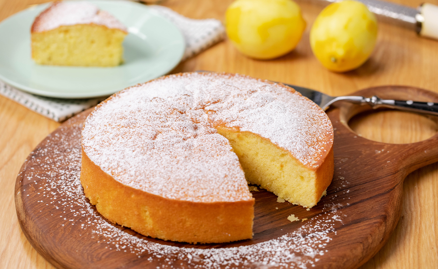 Lemon Ricotta Cake (เลมอนรีคอตต้าเค้ก)