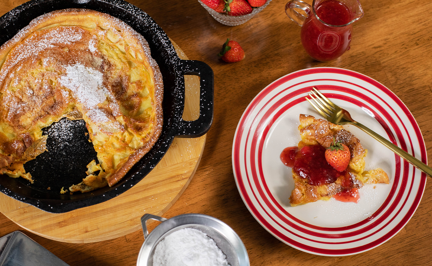 Dutch Baby Pancake (ดัชเบบี้แพนเค้ก)
