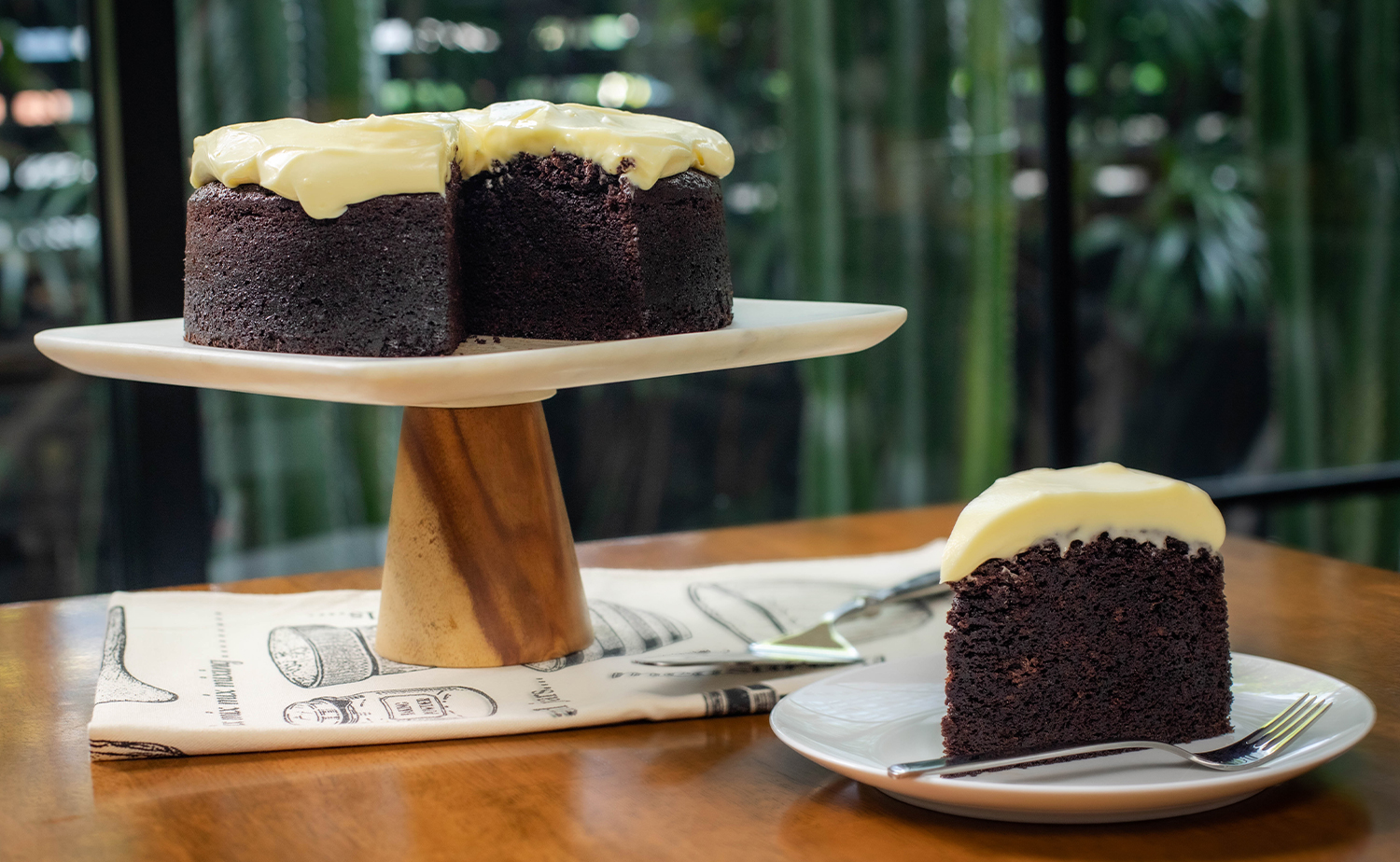 Cocoa Dark Beer Cake (เค้กเบียร์ดำโกโก้)