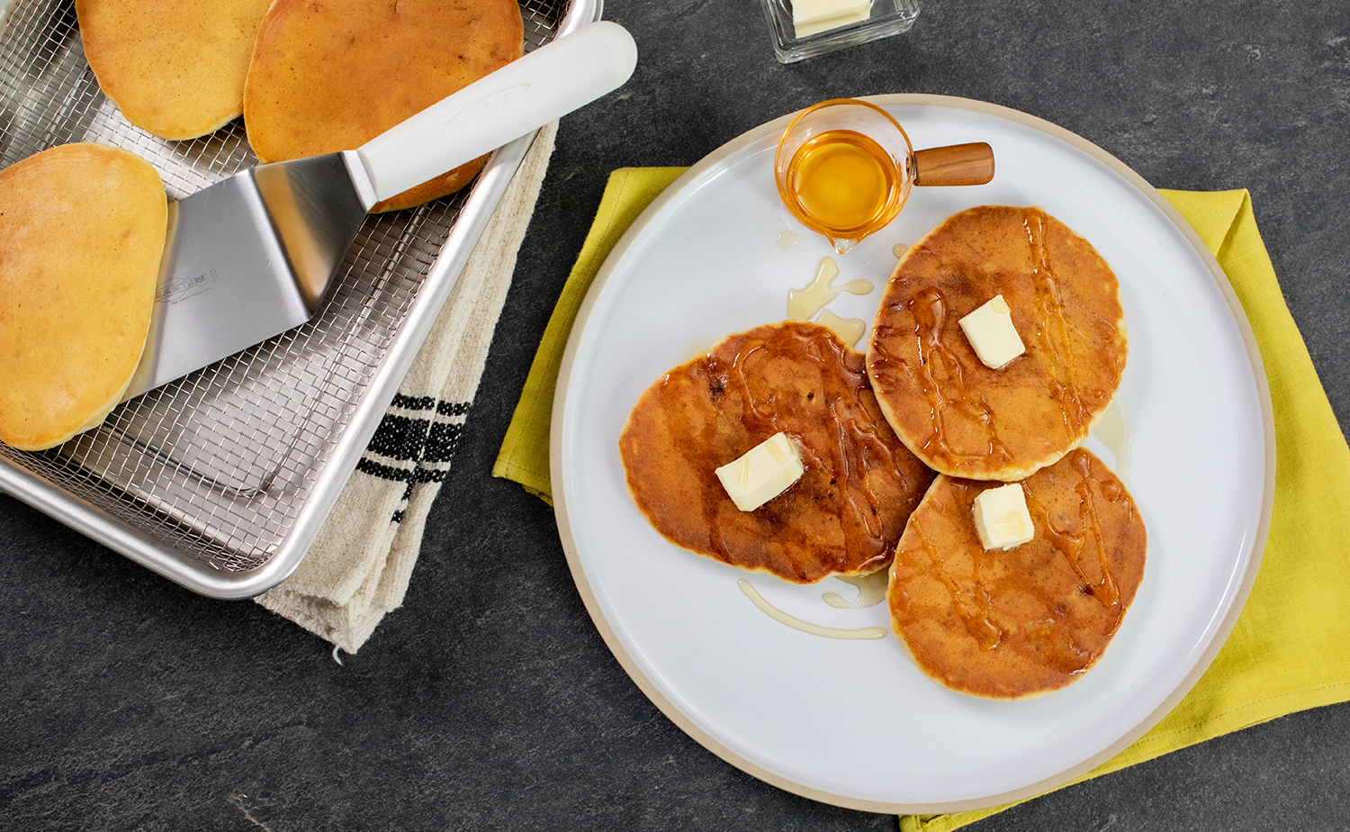 Banana Pancakes (แพนเค้กกล้วยหอม)
