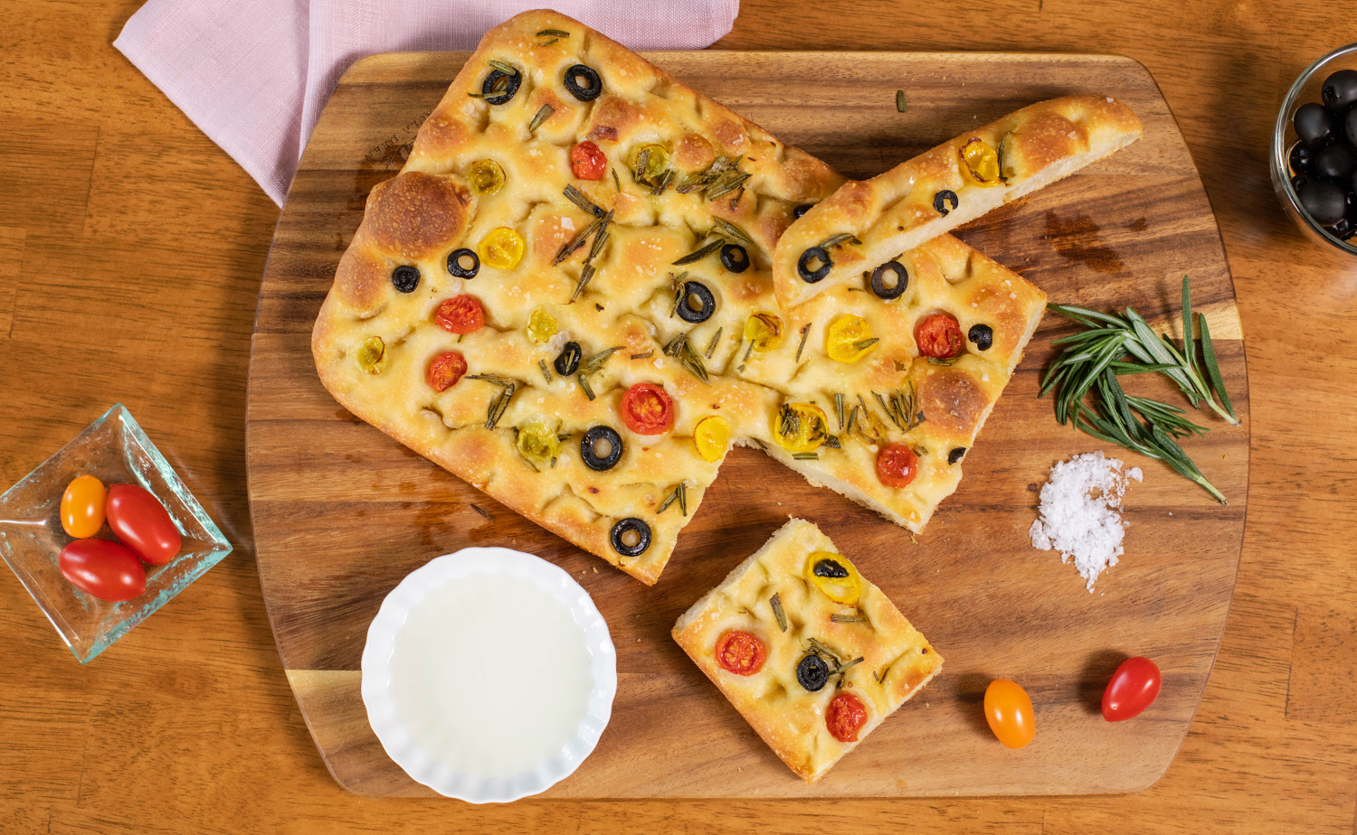 Sourdough Focaccia (ซาวโดว์​โฟกัชช่า)