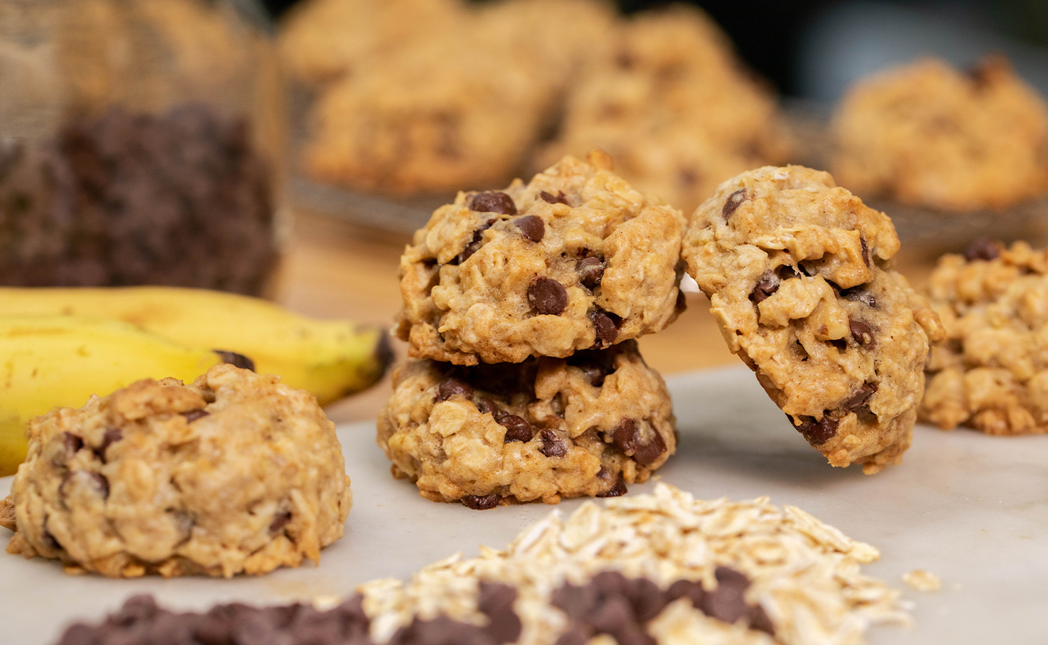 Vegan Banana Cookies (คุกกี้กล้วยวีแกน)