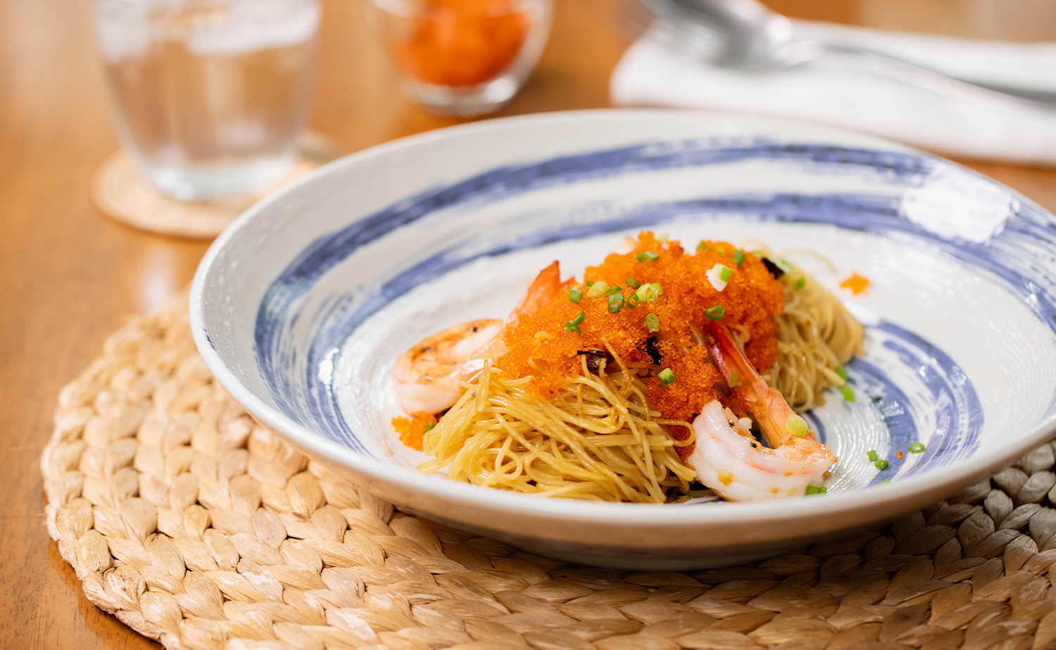 Garlic-Butter Prawn Pasta (พาสต้ากุ้งเนยกระเทียม)