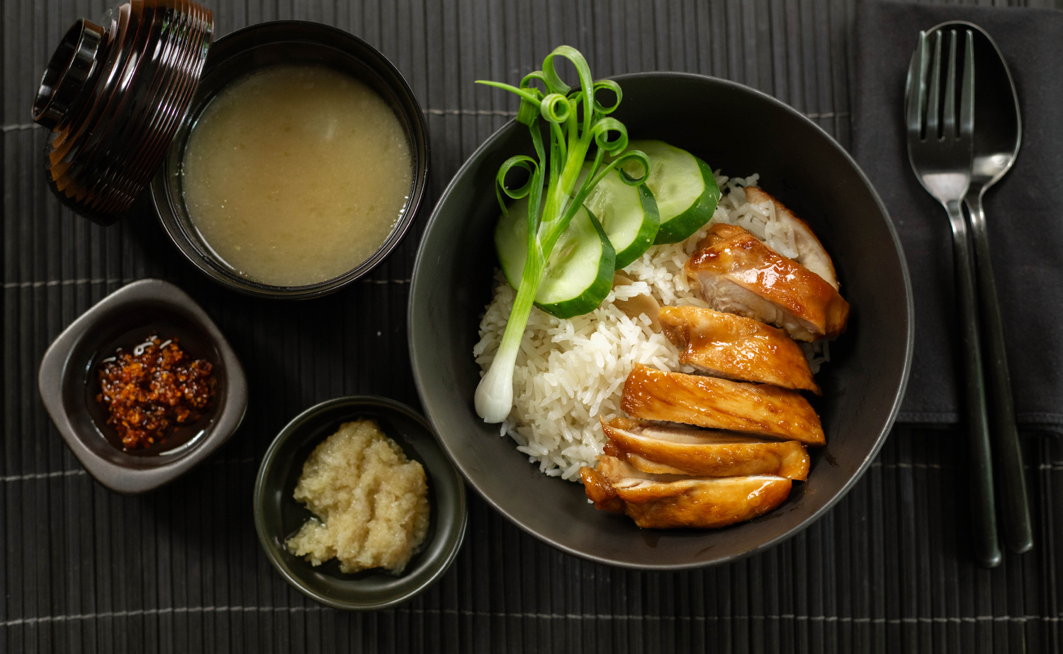 Teriyaki Chicken Rice (ข้าวมันไก่เทริยากิ)