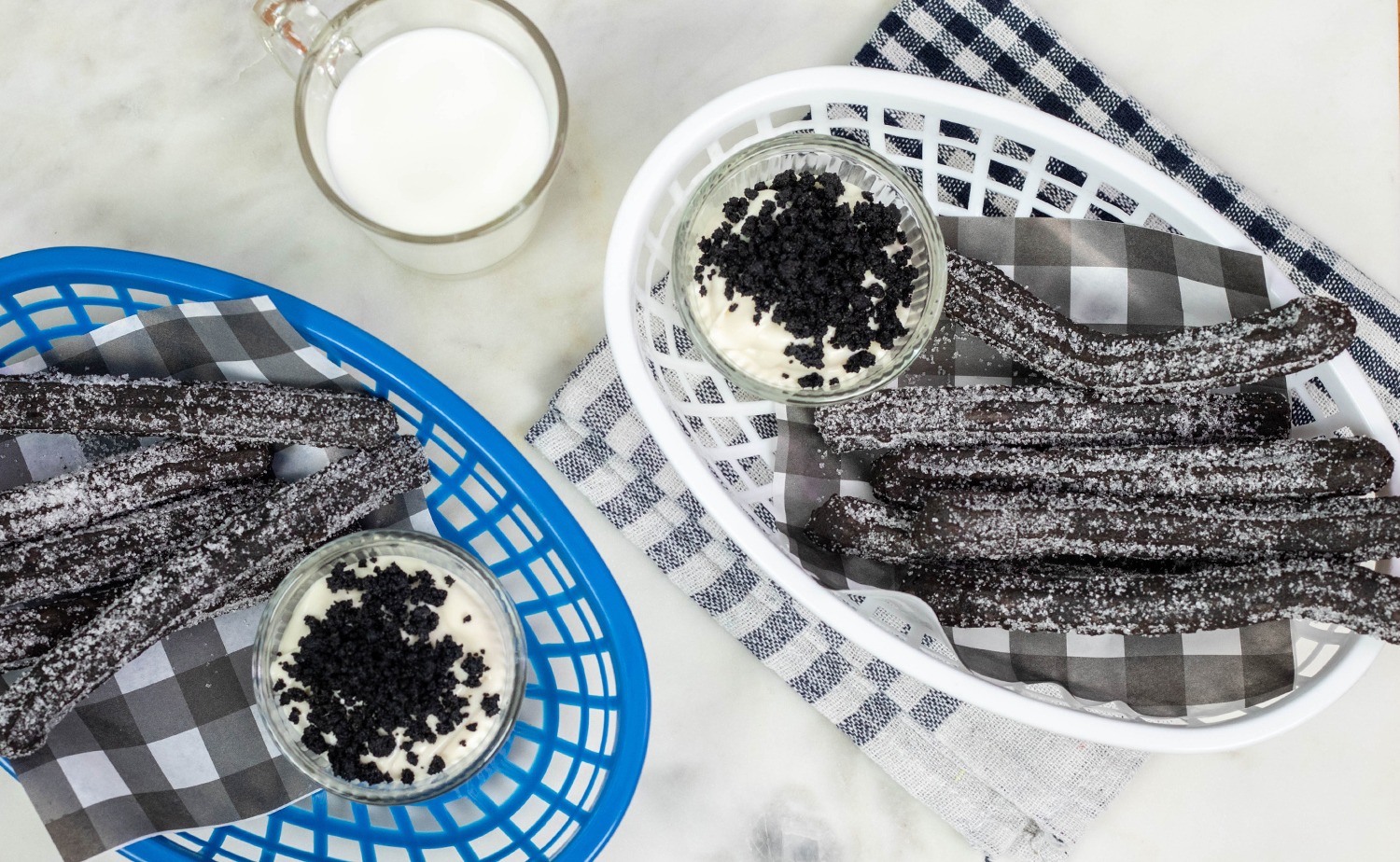 Cookie and Cream Churros (ชูโรสคุกกี้แอนด์ครีม)