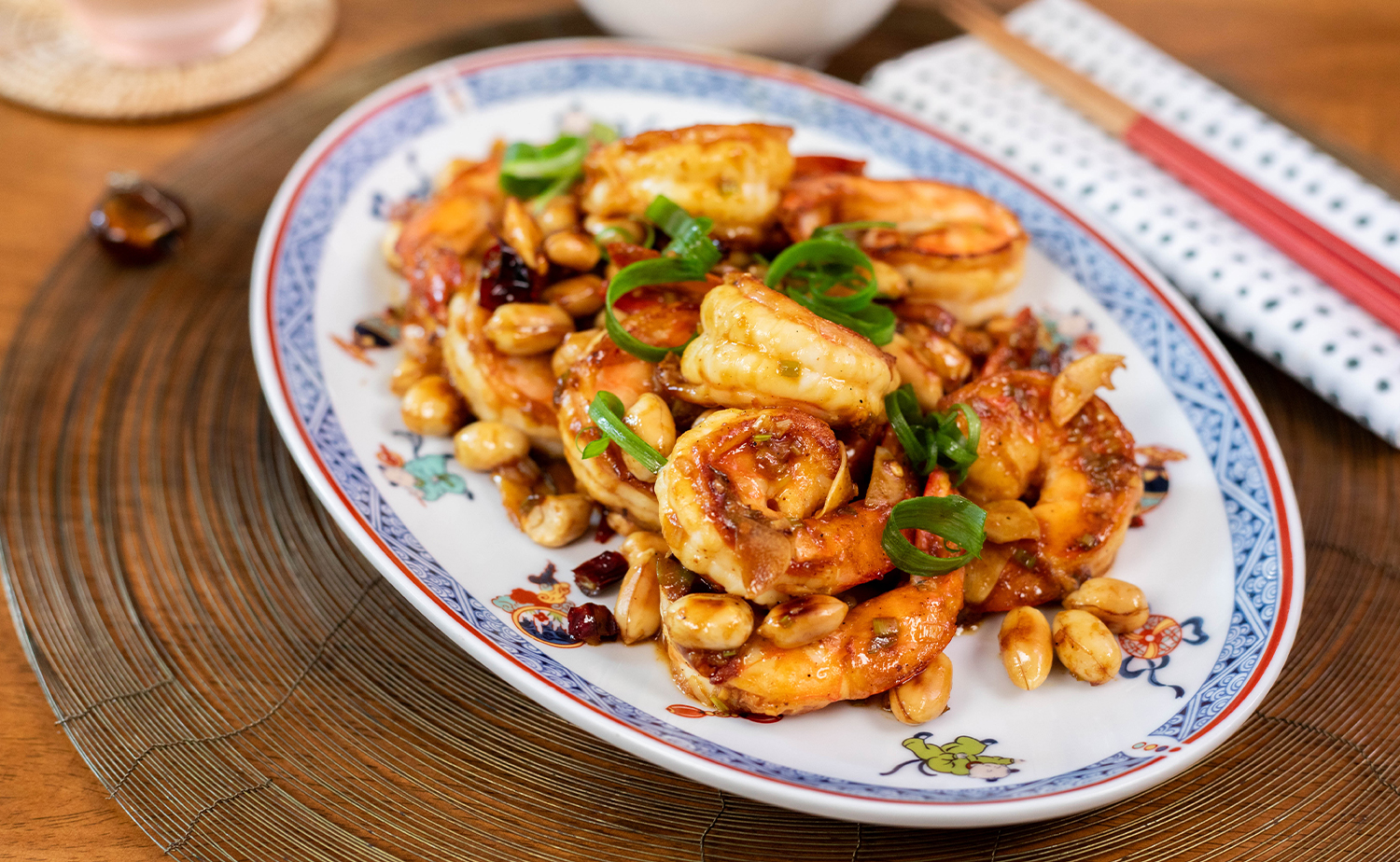 Kung Pao Prawns (กุ้งกังเปา)