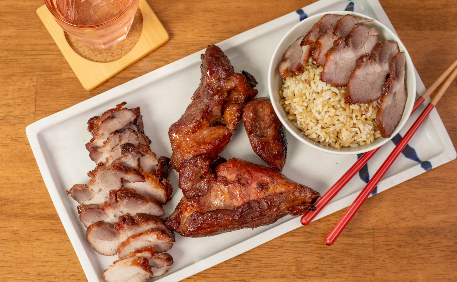 Char Siu (หมูแดงสไตล์จีนกวางตุ้ง)